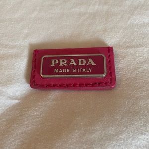 Prada Metal Tag